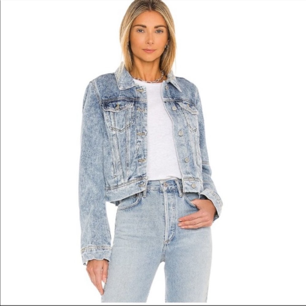 NEW Free People Rumors Denim Jacket - NWT